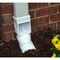 Amerimax Home Products Amerimax FlexGrate 4.625 in. W X 4.625 in. L White Vinyl Downspout Filter 1 pk 4490 - alternate 2